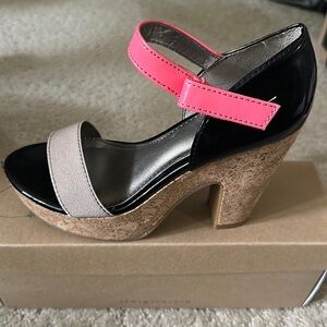 Brand New Fergalicious by Fergie Wedge Heels, size 6